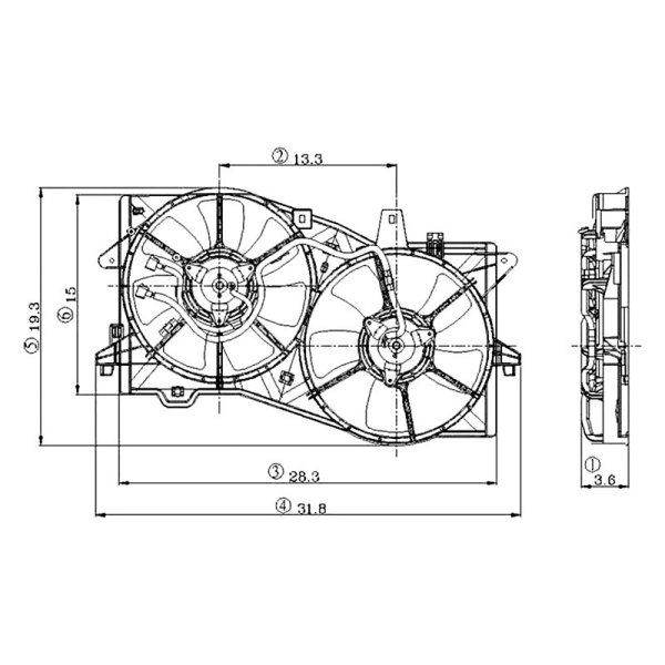 Sherman® - Engine Cooling Fan