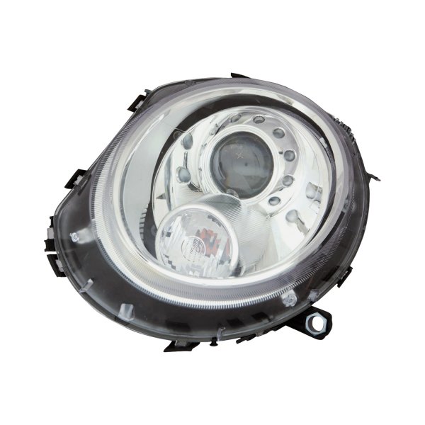 Sherman® - Driver and Passenger Side Chrome Projector Headlights