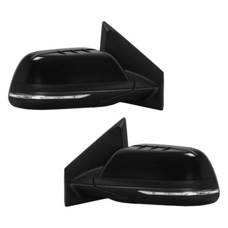 Sherman® - Power Heated Manual-Foldaway Side View Mirror