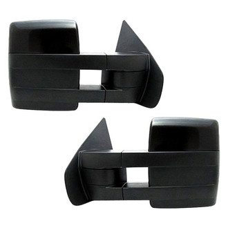 Sherman® - Power Heated Manual-Foldaway Side View Mirror