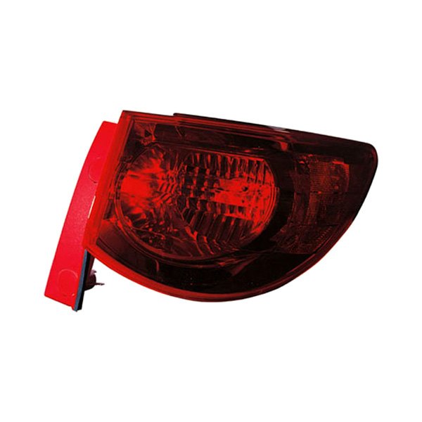 Sherman® - Driver Side Outer Replacement Tail Light, Chevy Traverse