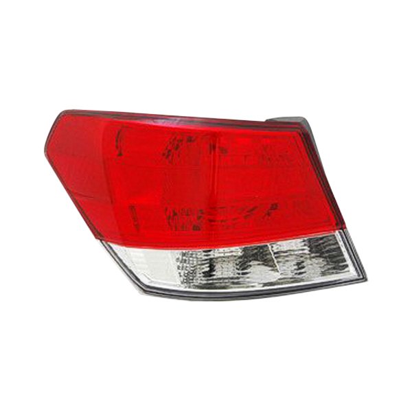 Sherman® - Driver Side Outer Replacement Tail Light Lens and Housing, Subaru Legacy