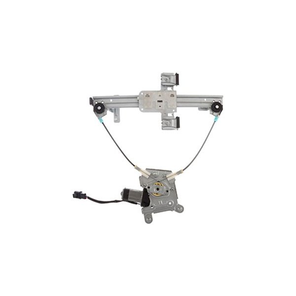 Sherman® - Rear Passenger Side Power Window Regulator and Motor Assembly