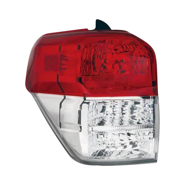 Sherman® - Driver Side Replacement Tail Light Lens and Housing, Toyota 4Runner