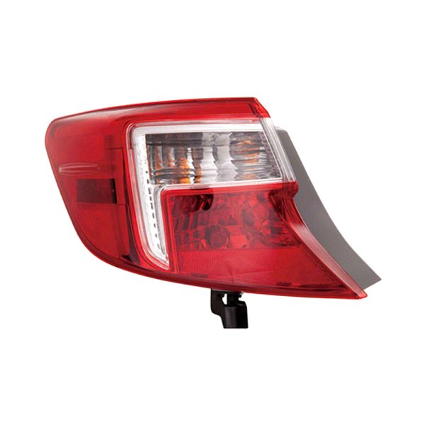Sherman® - Driver Side Outer Replacement Tail Light, Toyota Camry