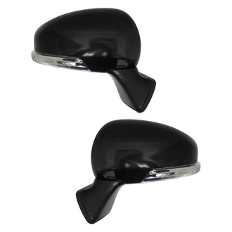 Sherman® - Power Heated Manual-Foldaway Side View Mirror