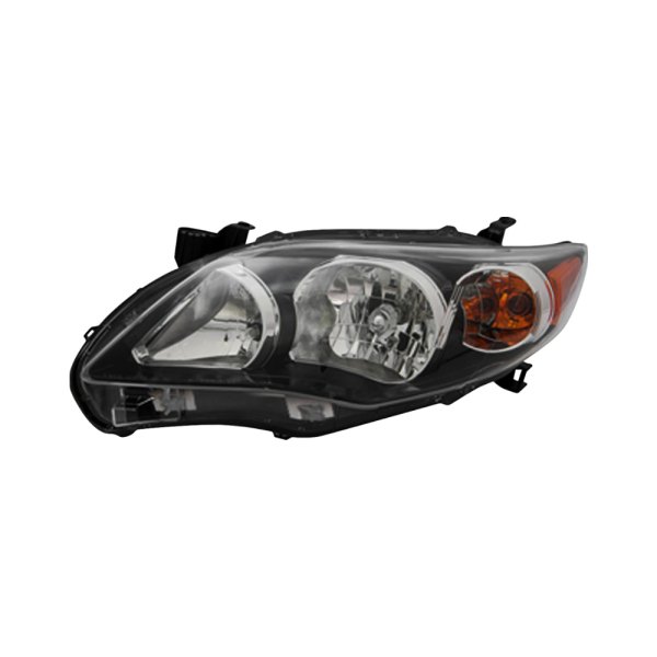 Sherman® - Driver Side Replacement Headlight, Toyota Corolla