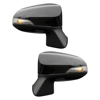 Sherman® - Power Heated Manual-Foldaway Side View Mirror