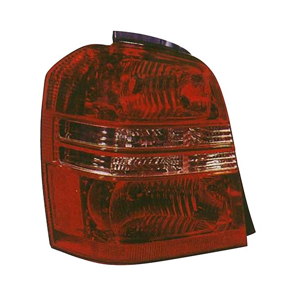 Sherman® - Passenger Side Replacement Tail Light Lens and Housing, Toyota Highlander