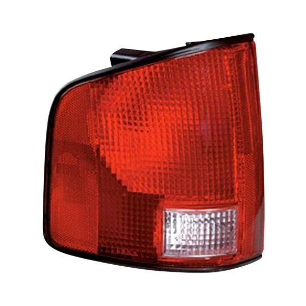 Sherman® - Driver Side Replacement Tail Light Lens and Housing, Chevy S-10 Pickup