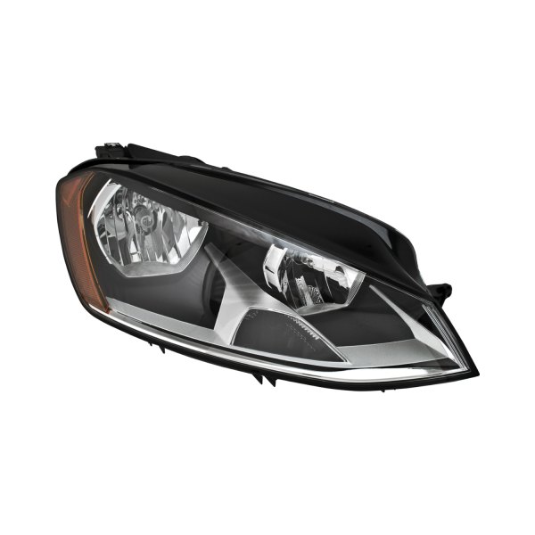 Sherman® - Passenger Side Replacement Headlight, Volkswagen Golf