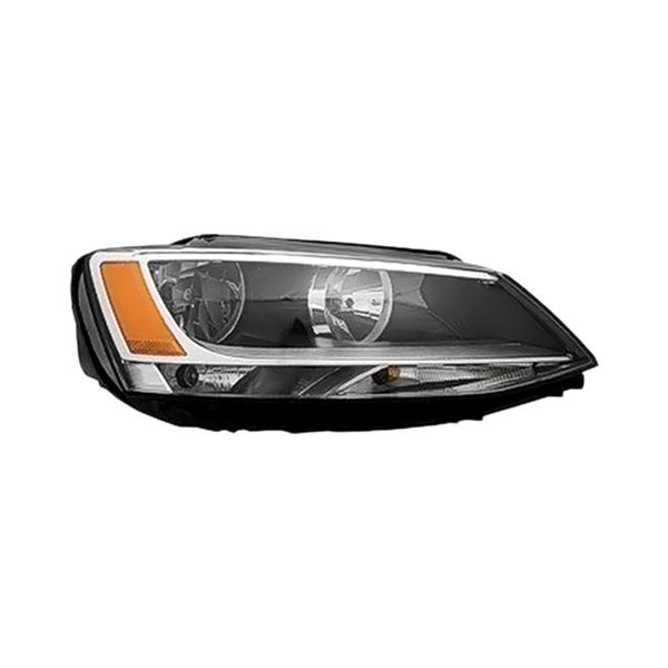 Sherman® - Passenger Side Replacement Headlight, Volkswagen Jetta