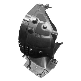 Sherman® - Front Rearward Driver Side Fender Liner (CAPA Certified)
