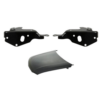Sherman® - 3-Piece (Hood Panel, Driver and Passenger Side Hood Hinge) (Value Line)