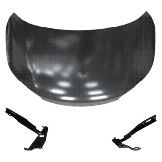 Sherman® - 3-Piece (Hood Panel, Driver and Passenger Side Hood Hinge) (Value Line)