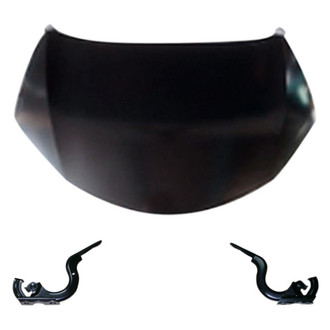 Sherman® - 3-Piece (Hood Panel, Driver and Passenger Side Hood Hinge) (Value Line)