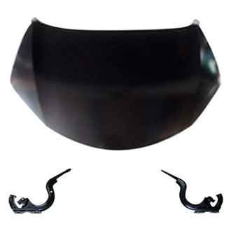 Sherman® - 3-Piece (Hood Panel, Driver and Passenger Side Hood Hinge) (Value Line)