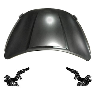 Sherman® BNDL-200605 - 3-Piece (Hood Panel, Driver and Passenger Side Hood Hinge) (Value Line)