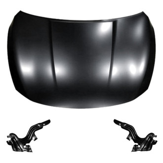 Sherman® - 3-Piece (Hood Panel, Driver and Passenger Side Hood Hinge) (Value Line)