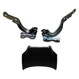 Sherman® - 3-Piece (Hood Panel, Driver and Passenger Side Hood Hinge) (Value Line)