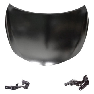 Sherman® - 3-Piece (Hood Panel, Driver and Passenger Side Hood Hinge) (Value Line)