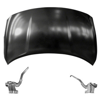 Sherman® - 3-Piece (Hood Panel, Driver and Passenger Side Hood Hinge) (Value Line)