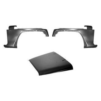 Sherman® BNDL-207633 - 3-Piece (Hood Panel, Front Driver and Passenger Side Fender) (Value Line)