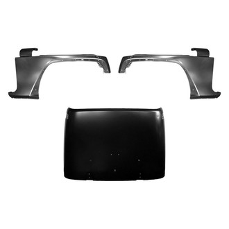 Sherman® BNDL-207634 - 3-Piece (Hood Panel, Front Driver and Passenger Side Fender) (Value Line)