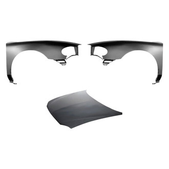 Sherman® BNDL-207721 - 3-Piece (Hood Panel, Front Driver and Passenger Side Fender) (Value Line)
