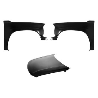 Sherman® BNDL-207727 - 3-Piece (Hood Panel, Front Driver and Passenger Side Fender) (CAPA Certified)