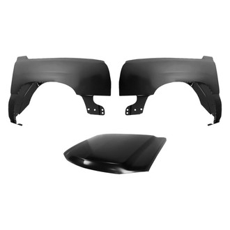 Sherman® BNDL-207738 - 3-Piece (Hood Panel, Front Driver and Passenger Side Fender) (Value Line)
