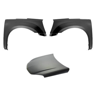 Sherman® BNDL-207753 - 3-Piece (Hood Panel, Front Driver and Passenger Side Fender) (Value Line)
