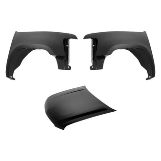 Sherman® BNDL-207769 - 3-Piece (Hood Panel, Front Driver and Passenger Side Fender) (Value Line)
