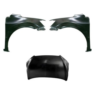 Sherman® BNDL-207809 - 3-Piece (Hood Panel, Front Driver and Passenger Side Fender) (CAPA Certified)