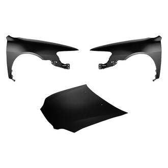 Sherman® BNDL-207818 - 3-Piece (Hood Panel, Front Driver and Passenger Side Fender) (CAPA Certified)