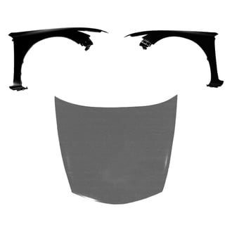 Sherman® - 3-Piece (Hood Panel, Front Driver and Passenger Side Fender) (CAPA Certified)