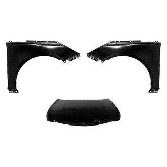 Sherman® BNDL-207921 - 3-Piece (Hood Panel, Front Driver and Passenger Side Fender) (Value Line)