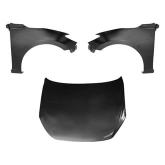 Sherman® BNDL-208055 - 3-Piece (Hood Panel, Front Driver and Passenger Side Fender) (Value Line)