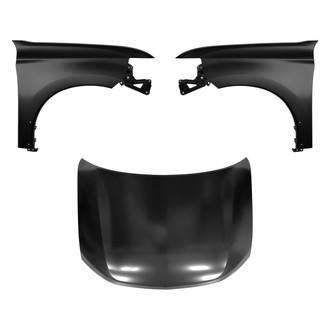 Sherman® BNDL-208093 - 3-Piece (Hood Panel, Front Driver and Passenger Side Fender) (CAPA Certified)