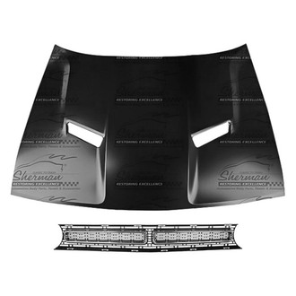 Sherman® - 2-Piece (Hood Panel, Grille) (Value Line)