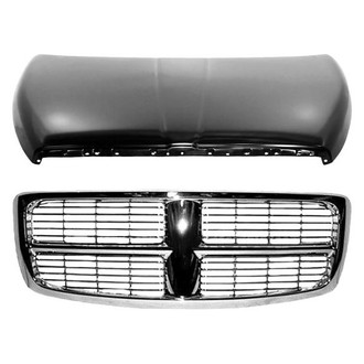 Sherman® - 2-Piece (Hood Panel, Grille) (Value Line)