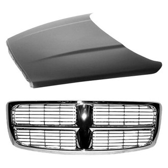 Sherman® - 2-Piece (Hood Panel, Grille) (Value Line)