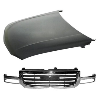 Sherman® - 2-Piece (Hood Panel, Grille) (Value Line)