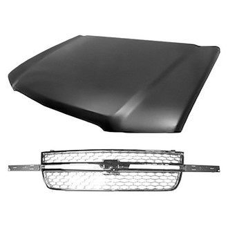 Sherman® BNDL-213194 - 2-Piece (Hood Panel, Grille) (Value Line)