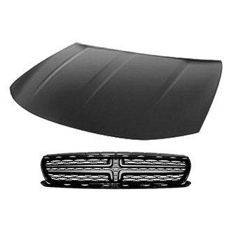 Sherman® - 2-Piece (Hood Panel, Grille) (Value Line)
