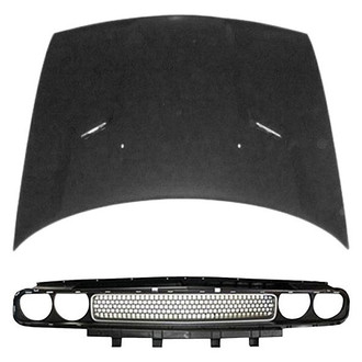 Sherman® - 2-Piece (Hood Panel, Grille) (Value Line)
