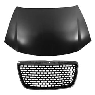 Sherman® - 2-Piece (Hood Panel, Grille) (Value Line)