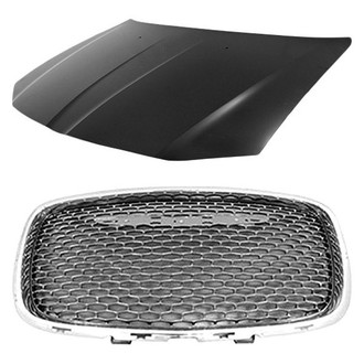 Sherman® - 2-Piece (Hood Panel, Grille) (Value Line)