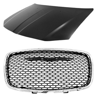 Sherman® - 2-Piece (Hood Panel, Grille) (Value Line)