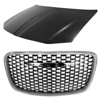 Sherman® - 2-Piece (Hood Panel, Grille) (Value Line)